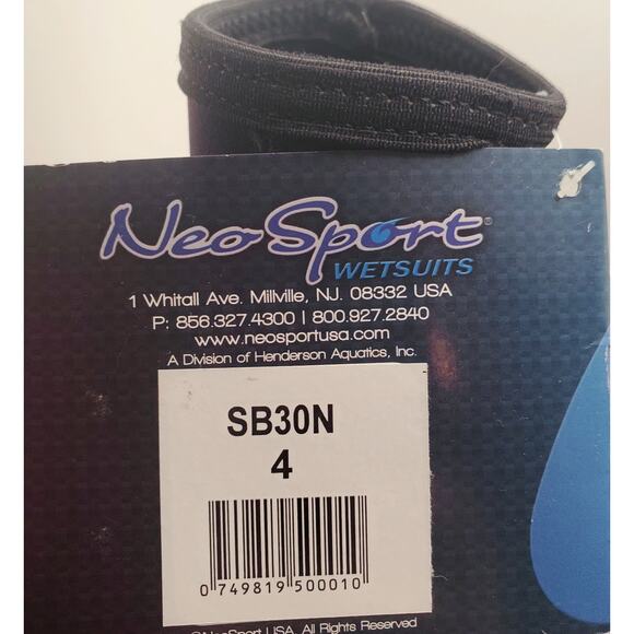 NeoSport 3mm Low Boots Unisex Size 4 - Picture 3 of 8